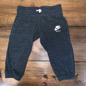 Nike cropped sweats
